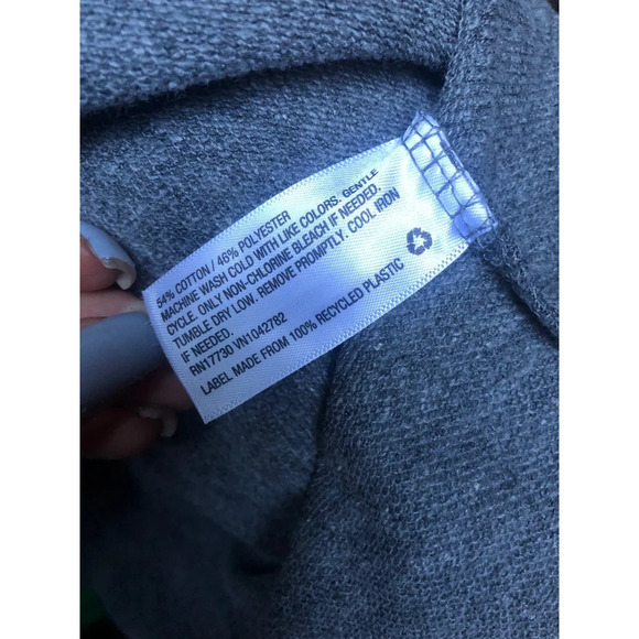 NWT Wild Fable heather Grey cropped sweatshirt S - Picture 5 of 5